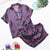 Pigiama camicia & pantaloncini in seta da donna ATREND