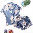 Pigiama camicia & pantaloncini in seta da donna - Pigiama ATREND