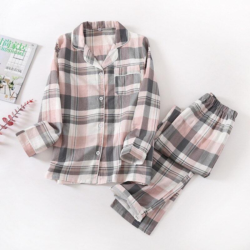Pigiama camicia & pantalone lui & lei - Pigiama ATREND