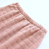 Pigiama casual camicia e pantaloni a quadri in cotone unisex - Pigiama unisex ATREND