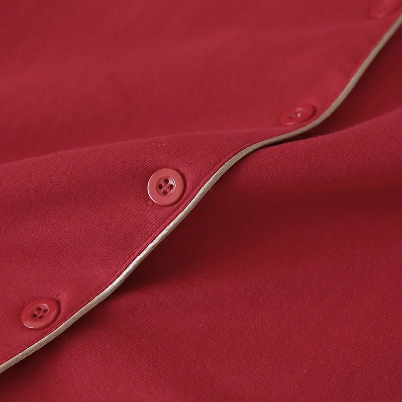 Pigiama casual camicia e pantaloni unisex - Pigiama unisex ATREND