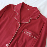 Pigiama casual camicia e pantaloni unisex - Pigiama unisex ATREND