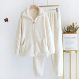 Pigiama casual camicia e pantaloni unisex - Pigiama unisex ATREND
