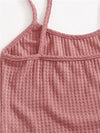 Pigiama casual canottiera e pantaloncini con lacci da donna ATREND