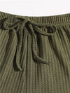 Pigiama casual canottiera e pantaloncini con lacci da donna ATREND