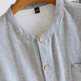Pigiama casual in cotone camicia e pantaloni da uomo - Pigiama uomo ATREND