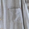 Pigiama casual in cotone camicia e pantaloni da uomo ATREND