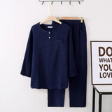 Pigiama casual t-shirt e pantaloni da uomo - Pigiama uomo ATREND