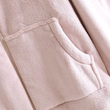 Pigiama in pile multitasche camicia e pantaloni unisex - Pigiama unisex ATREND