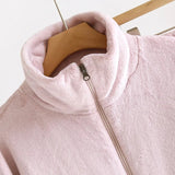 Pigiama in pile multitasche camicia e pantaloni unisex - Pigiama unisex ATREND