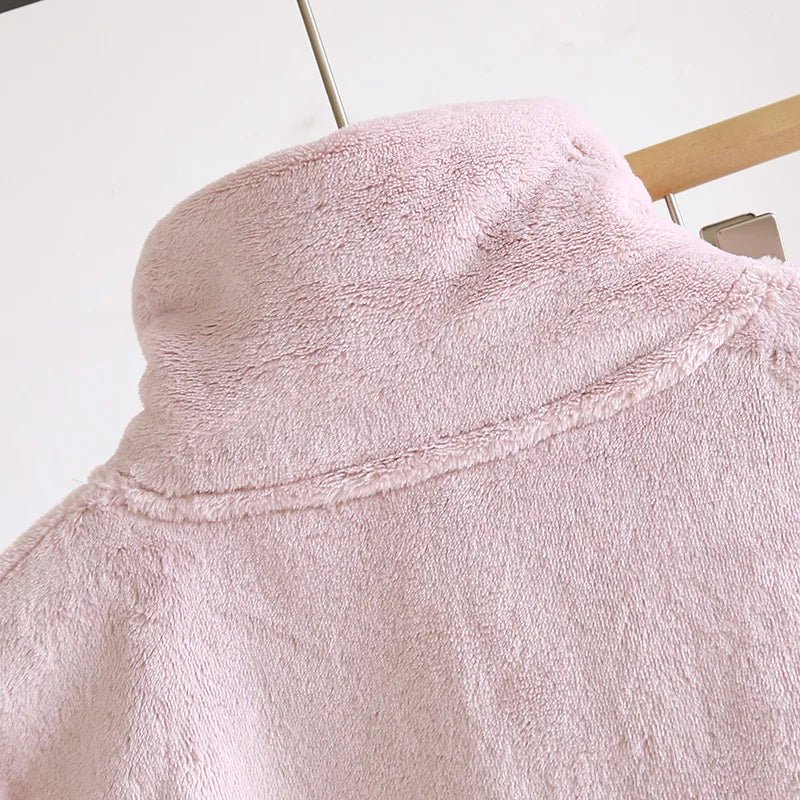 Pigiama in pile multitasche camicia e pantaloni unisex - Pigiama unisex ATREND
