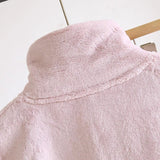 Pigiama in pile multitasche camicia e pantaloni unisex - Pigiama unisex ATREND