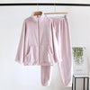 Pigiama in pile multitasche camicia e pantaloni unisex ATREND