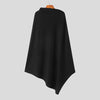 Poncho geometrico con cerniera laterale da uomo ATREND