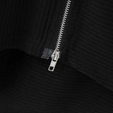 Poncho geometrico con cerniera laterale da uomo ATREND