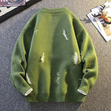 Pullover casua irregolare con lettere da uomo ATREND
