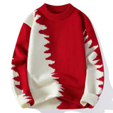 Pullover casual a blocchi di colore da uomo ATREND