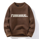 Pullover casual con lettere da uomo - Pullover uomo ATREND