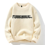 Pullover casual con lettere da uomo - Pullover uomo ATREND