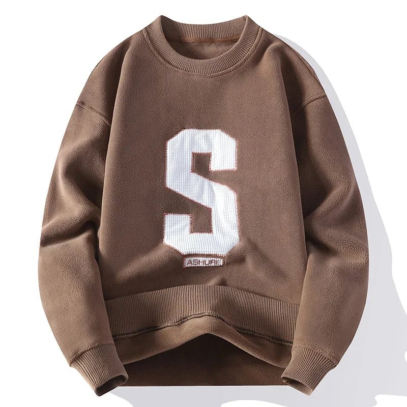 Pullover casual con stampa a lettere da uomo - Pullover uomo ATREND