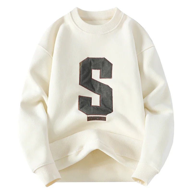 Pullover casual con stampa a lettere da uomo - Pullover uomo ATREND