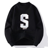 Pullover casual con stampa a lettere da uomo - Pullover uomo ATREND