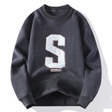 Pullover casual con stampa a lettere da uomo - Pullover uomo ATREND