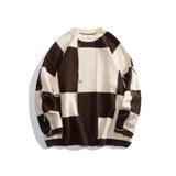 Pullover casual con stampa geometrica da uomo - Pullover uomo ATREND