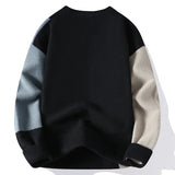 Pullover casual con stampa geometrica da uomo ATREND