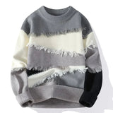 Pullover retrò con frangie da uomo ATREND