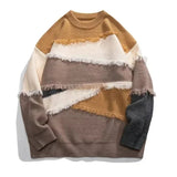 Pullover retrò con frangie da uomo ATREND