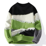 Pullover retrò con frangie da uomo ATREND