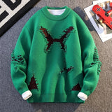 Pullover strappato vintage da uomo - Pullover uomo ATREND
