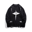 Pullover streetwear irregolare da uomo ATREND