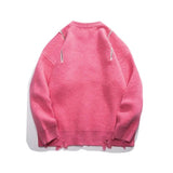 Pullover streetwear irregolare da uomo ATREND