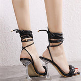 Sandali alla gladiatore con fascia intrecciata da donna - Sandali ATREND