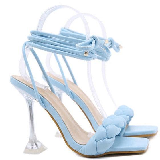 Sandali alla gladiatore con fascia intrecciata da donna - Sandali ATREND