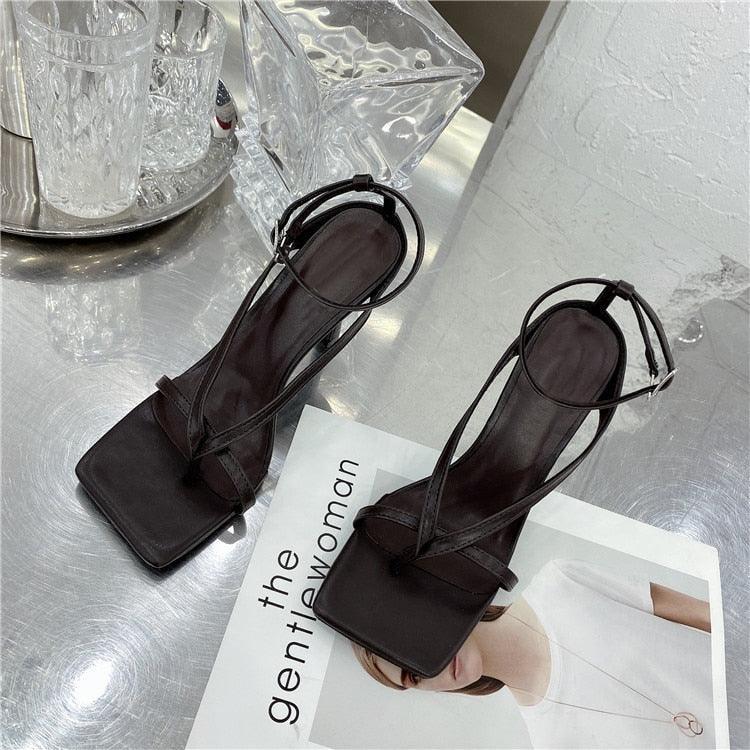 Sandali alla gladiatore con tacco da donna - Sandali ATREND
