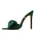 Sandali casual in tela con fiocco e fascia in PVC da donna ATREND