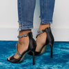 Sandali con cinturino in strass alla caviglia da donna ATREND