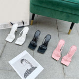 Sandali infradito con tacco stiletto da donna - Sandali ATREND