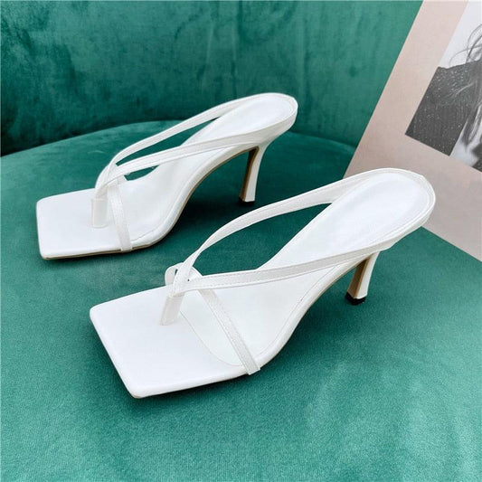 Sandali infradito con tacco stiletto da donna - Sandali ATREND