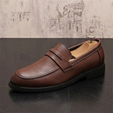Scarpe eleganti casual in pelle PU da uomo - Scarpe eleganti uomo ATREND