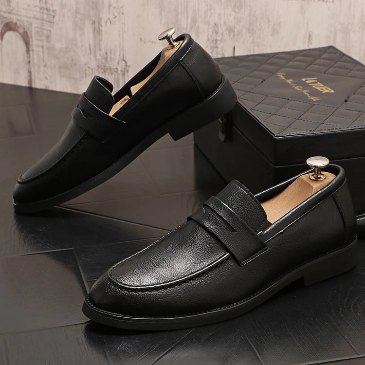 Scarpe eleganti casual in pelle PU da uomo - Scarpe eleganti uomo ATREND