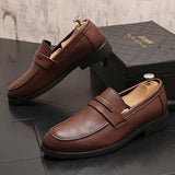 Scarpe eleganti casual in pelle PU da uomo - Scarpe eleganti uomo ATREND