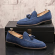 Scarpe eleganti casual in velluto da uomo ATREND
