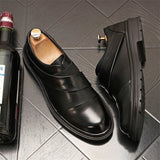 Scarpe eleganti casual intrecciate da uomo - Scarpe eleganti uomo ATREND