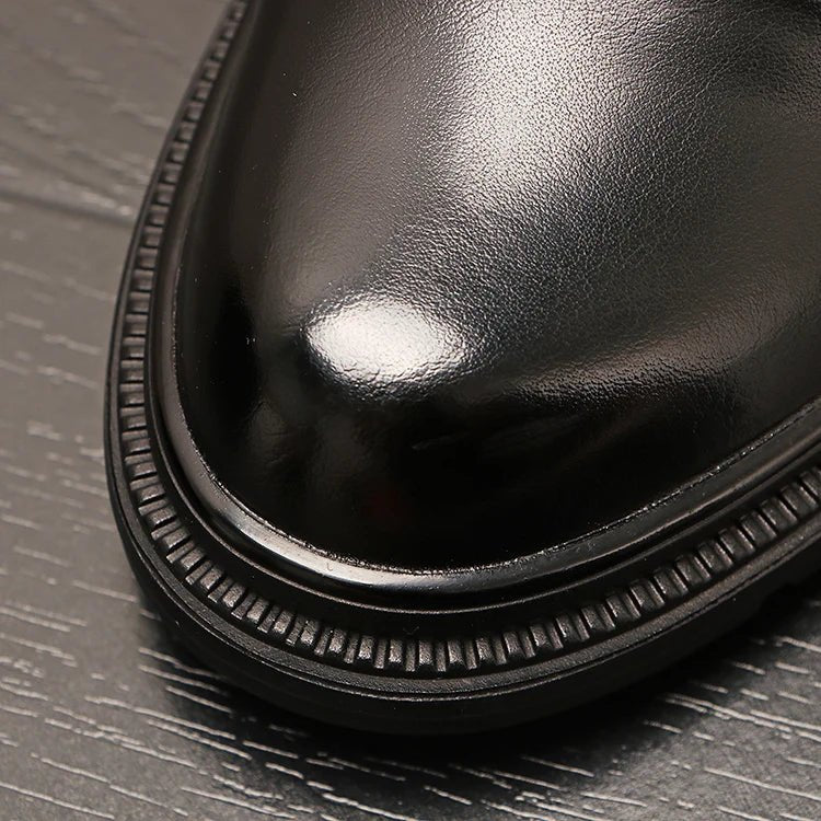 Scarpe eleganti casual intrecciate da uomo - Scarpe eleganti uomo ATREND