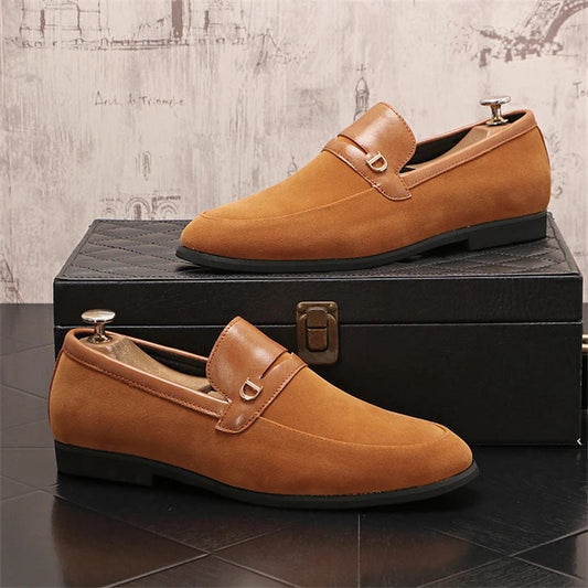 Scarpe eleganti patchwork da uomo - Scarpe eleganti uomo ATREND