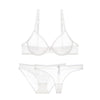 Set 3 pezzi reggiseno slip & perizoma a rete da donna ATREND